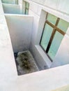 Basement window. Design