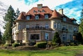 Pittock Mansion Portland Oregon Historical Home Royalty Free Stock Photo