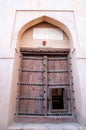 Door of Rustaq old fort, Rustaq, Oman