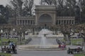 The Bandshell Golden Gate Park with flying Seagul centered.