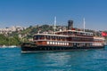 Istanbul, Turkey, June 12, 2012: Halas 71, a luxury cruiser.