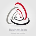 Originally designed vector color business icon