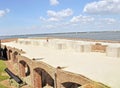 Fort Sumter: Third Level Reproduction Royalty Free Stock Photo