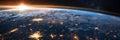 The Origins of Life: Exploring Earth's Beginnings created with Generative AI technology
