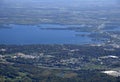 Orillia Ontario, aerial Royalty Free Stock Photo