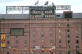 Oriole Park at Camden Yards in Baltimore,Md Royalty Free Stock Photo