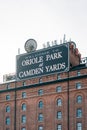 Oriole Park at Camden Yards baseball stadium in Baltimore, Maryland