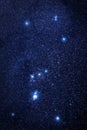 Orion stars universe Royalty Free Stock Photo