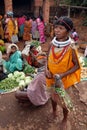 Orissa's tribal people at weekly market