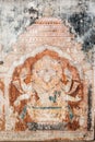 Oriyan Style Narasimha Mural. Royalty Free Stock Photo