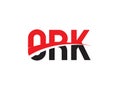 ORK Letter Initial Logo Design Vector Illustration