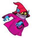 Orko, He-Man Master of the Universe vector illustration poster template Royalty Free Stock Photo