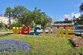 ORLANDO, FL -20 JUN 2020- View of the Legoland Florida Resort park in Orlando, Florida. Royalty Free Stock Photo