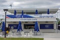 The Courtside Cafe snackbar at the United States Tennis Association campus in Orlando, FL Royalty Free Stock Photo