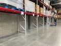 Empty paper andw water bottle aisle at a Sams Club