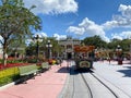 Main Street USA  at Disney World Royalty Free Stock Photo