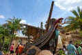 Ariel Grotto Little Mermaid ride at Walt Disney World Magic Kingdom Royalty Free Stock Photo