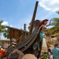 Ariel Grotto Little Mermaid ride at Walt Disney World Magic Kingdom in Orlando, Florida Royalty Free Stock Photo