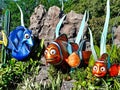 Sign of The Seas with Nemo and Friends at Epcot Center Royalty Free Stock Photo