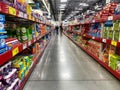 The over the counter drug aisle at a Sams Club retail store