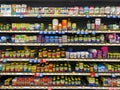 The Vitamin and Supplement aisle of a Walmart Superstore