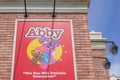 Abby Cadabby sign at Seaworld in International Drive. Royalty Free Stock Photo