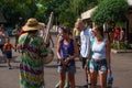 African musician playing typical string instrument at Animal Kingdom 6