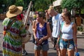 African musician playing typical string instrument at Animal Kingdom 7