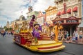 Mickey, Minnie and Pluto on Halloween Parade float at Magic Kingdom 464