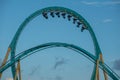 People enjoying loop in amazing Kraken rollercoaster at Seaworld 102