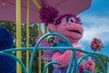 Top view of Abby Cadabby in Sesame Street Party Parade at Seaworld , 5 Royalty Free Stock Photo