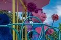 Top view of Abby Cadabby in Sesame Street Party Parade at Seaworld , 6 Royalty Free Stock Photo