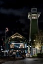 Orlando, Florida - December, 2017 - Boathouse restaurant at at Lake Buena Vista