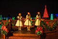 Christmas carol singers at Seaworld 203. Royalty Free Stock Photo