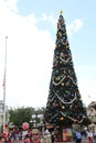 ORLANDO, FLORIDA - DECEMBER 15: Crowds at Mickey's Very Merry Christmas Party, Orlando Florida.