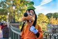 Nice Goofy at Epcot in Walt Disney World 59. Royalty Free Stock Photo