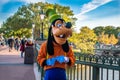 Nice Goofy at Epcot in Walt Disney World 64 Royalty Free Stock Photo