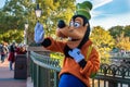 Nice Goofy at Epcot in Walt Disney World 63 Royalty Free Stock Photo