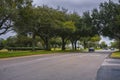 View of Hiawassee Road in Orlando, Florida Royalty Free Stock Photo