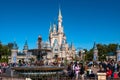 Vintage Fountain and Cinderella Castle at Magic Kingdom 38