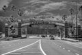 Entrance Arch of Walt Disney Theme Parks at Lake Buena Vista area Royalty Free Stock Photo