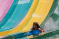 Amazing view of people having fun Mako rollercoaster at Seaworld 11