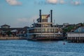 Paddlefish on sunset background. It is an iconic restaurant located aboard a luxurious steamboat at Lake Buena Vista 4