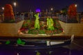 Bernard and Bianca Topiaries at Epcot International Flower and Garden Festival in Walt Disney World .