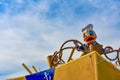 Donald duck in Mickey and Minnie`s Surprise Celebration parade at Walt Disney World  3 Royalty Free Stock Photo