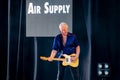 Graham Russell from air supply, singing beautiful melody at Epcot in Walt Disney World 4