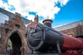 Partial view of Hogwarts Express locomotive at Universals Islands of Adventure 8.