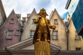 Statue of Gobling in The Wizarding World of Harry Potter Diagon Alley 2