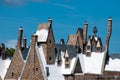 Top view of Hogsmeade Village in The Wizarding World of Harry Potter at Universals Islands of Adventure