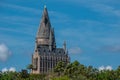 Top view of Hogwarts Castle at Universals Islands of Adventure 34